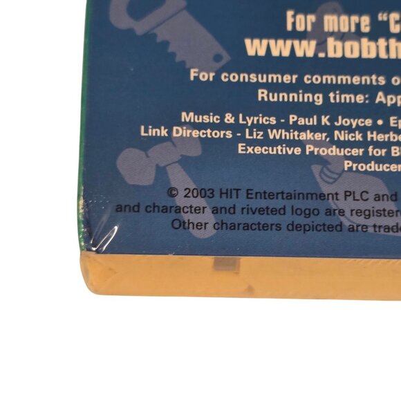 Bob The Builder VHS Mucks Favorite Adventures Kids Movie New Sealed 2003 NOS - Picture 3 of 5
